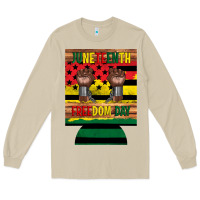Mushroom juneteenth freedom day 12 oz can cooler (regular) 2 Long Sleeve Tee - Artiststas