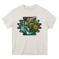 Cream aztec moon Heavy Core Tee - SublimationCraftShop