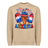 4th Of July America Ice Creams Heavyweight Sweatshirt | Teevron
