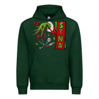 Foreset Green Christmas Character Urban Hoodie - NancyCooperArtShop