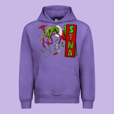 Christmas Character Urban Hoodie Designed By Nancycooperartshop