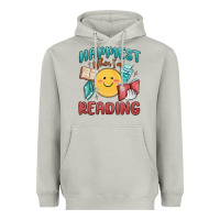 Moon Dust happiest when i'm reading Heavyweight Hoodie - MaliasSmallBusiness
