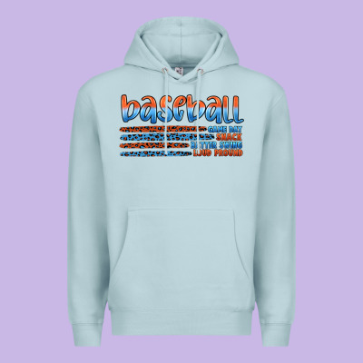 Vintage Baseball Premium Hoodie Designed By Artiststas
