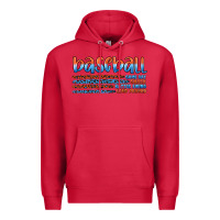 Cardinal vintage baseball Premium Hoodie - Artiststas