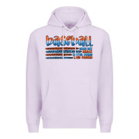 Lilac vintage baseball Premium Hoodie - Artiststas