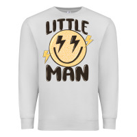 Dove Grey little man Premium Sweatshirt - MaliasSmallBusiness
