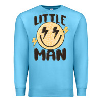Ocean Blue little man Premium Sweatshirt - MaliasSmallBusiness