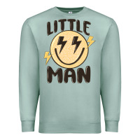 Seafoam little man Premium Sweatshirt - MaliasSmallBusiness