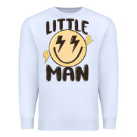 White little man Premium Sweatshirt - MaliasSmallBusiness