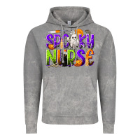Cloud Rock Halloween Spooky Nurse Vintage Hoodie - texasbilliewilder