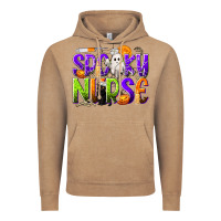 Vintage Coffee Halloween Spooky Nurse Vintage Hoodie - texasbilliewilder