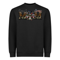 Black proud army mom Heavyweight Sweatshirt - SublimationCraftShop