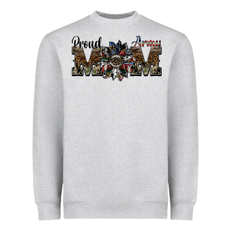 Proud Army Mom Heavyweight Sweatshirt by SublimationCraftShop | Teevron
