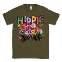 Army Green hippie soul Classic Tee - AdoDesignShop