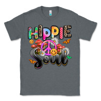 Charcoal Heather hippie soul Classic Tee - AdoDesignShop
