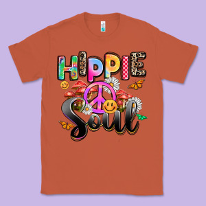 Hippie Soul Classic Tee Designed By Adodesignshop