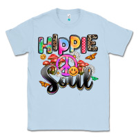 Dusty Blue hippie soul Classic Tee - AdoDesignShop