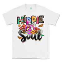 White hippie soul Classic Tee - AdoDesignShop