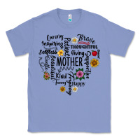 Colony Blue Mother Classic Tee - CowhideDigitalArt