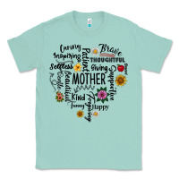 Seafoam Mother Classic Tee - CowhideDigitalArt