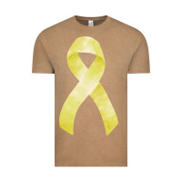 Vintage Coffee sarcoma or bone cancer ribbon Vintage Tee - FaDigitalArtStudio