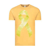 Vintage Mustard sarcoma or bone cancer ribbon Vintage Tee - FaDigitalArtStudio