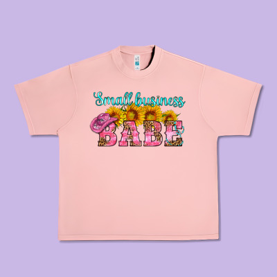 Small Business Babe Urban Heavy Tee Designed By Hra Design Shop