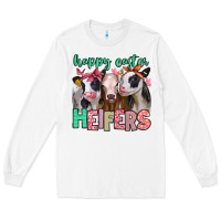 White happy easter heifers Long Sleeve Tee - Jasminsmagicworld