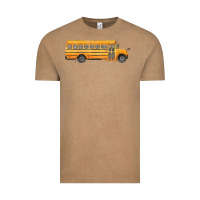 Vintage Coffee school bus Vintage Tee - FaDigitalArtStudio