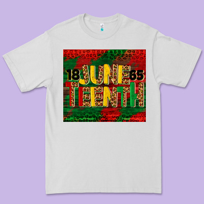 Juneteenth 1865 Tumbler Premium Tee Designed By Barkaloodesign