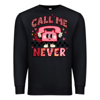 Black call me never Premium Sweatshirt - MaliasSmallBusiness