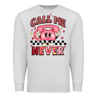 Dove Grey call me never Premium Sweatshirt - MaliasSmallBusiness
