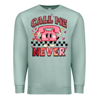 Seafoam call me never Premium Sweatshirt - MaliasSmallBusiness