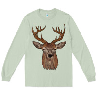 Matcha deer Long Sleeve Tee - JahusDesignShop