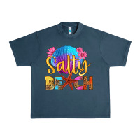 Midnight Navy salty beach Urban Heavy Tee - HRA Design Shop