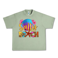 Oil Green salty beach Urban Heavy Tee - HRA Design Shop