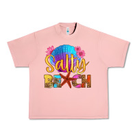 Salmon salty beach Urban Heavy Tee - HRA Design Shop