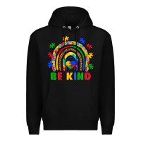 Black autism awareness rainbow Premium Hoodie - Artiststas