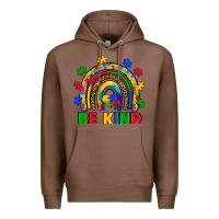 Chestnut autism awareness rainbow Premium Hoodie - Artiststas
