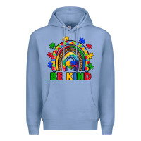 Colony Blue autism awareness rainbow Premium Hoodie - Artiststas