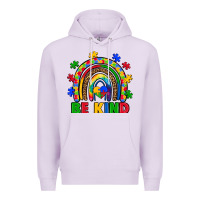 Lilac autism awareness rainbow Premium Hoodie - Artiststas