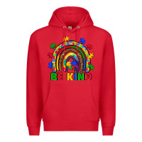 Red autism awareness rainbow Premium Hoodie - Artiststas