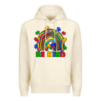 Sandshell autism awareness rainbow Premium Hoodie - Artiststas