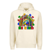 Tofu autism awareness rainbow Premium Hoodie - Artiststas