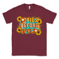 Burgundy Pies Before Guys Classic Tee - Artiststas