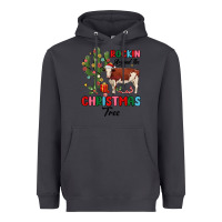 Smoke rockin around the christmas tree Heavyweight Hoodie - MaliasSmallBusiness