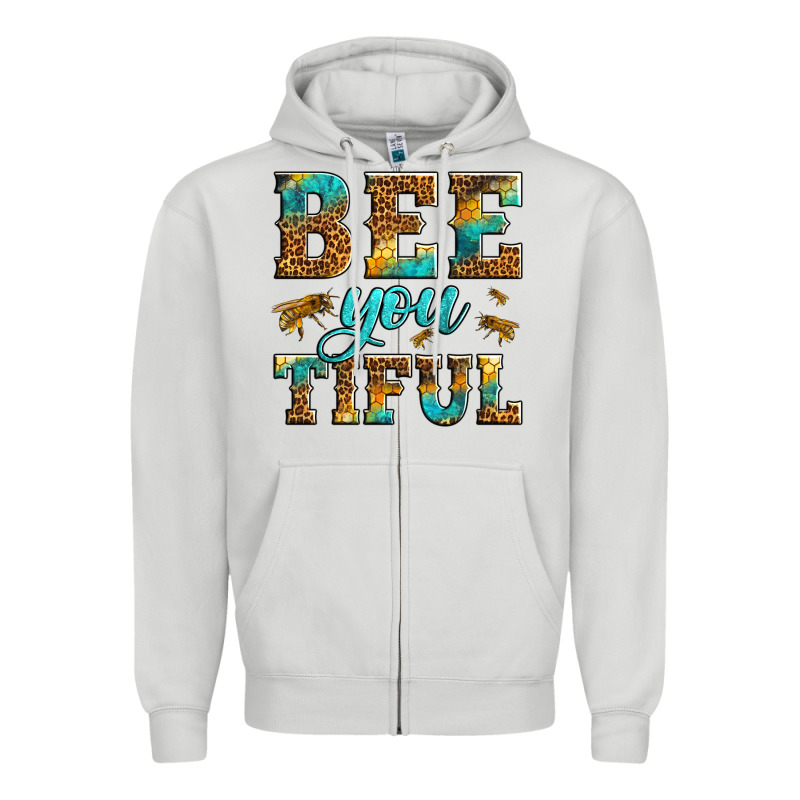 Western Bee You Tiful Bee Zipper Hoodie by LillyAllenDesigns | Teevron