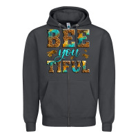 Smoke Western Bee You Tiful Bee Zipper Hoodie - LillyAllenDesigns