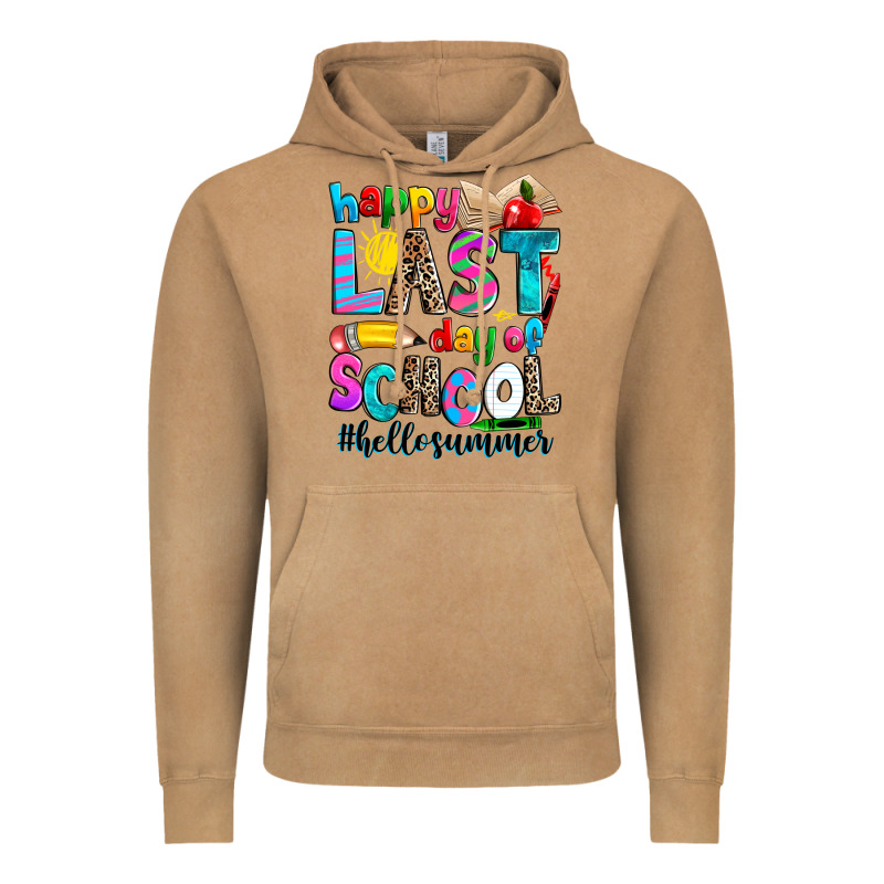 Happy Last Day Of School Vintage Hoodie by Zillion Design Studio | Teevron