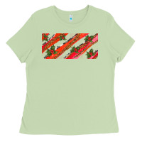 Matcha leopar and cowhide with mistletoe Ladies Tee - AdoDesignShop